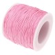 Wax cord  1.0 mm Deep pink
